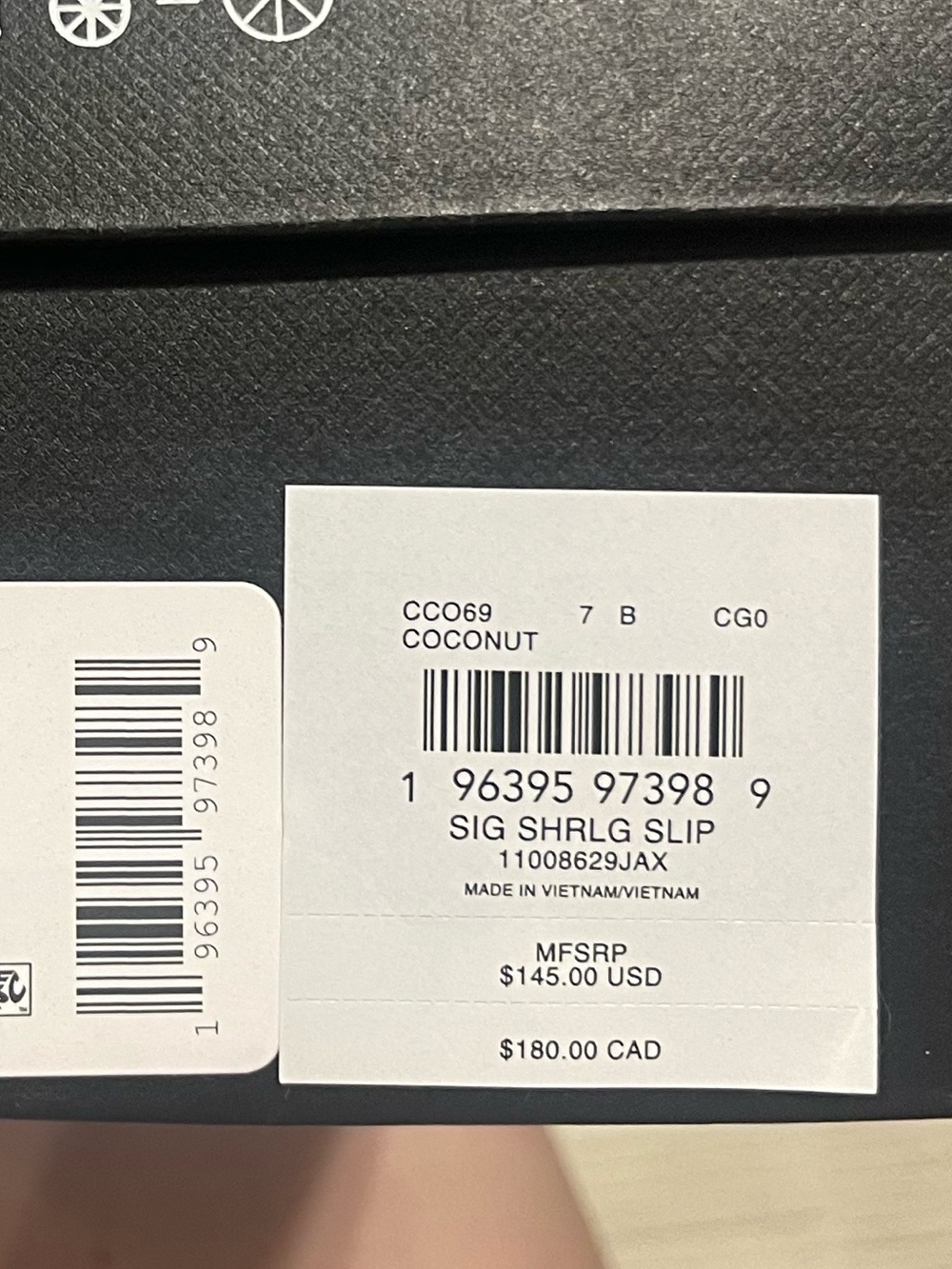 Coach Signature Shearling Slide Slippers Size 7 NIB - Picture 7 of 7